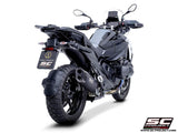 SC Project Adventure-R Black Titanium Silencer (Pannier Compatible) BMW R1300GS 2023-25 - Motorcycle Performance Store