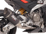 SC Project 2-1 Trofeo SC1-R Carbon Full System Aprilia Tuono 660 2025 - Motorcycle Performance Store