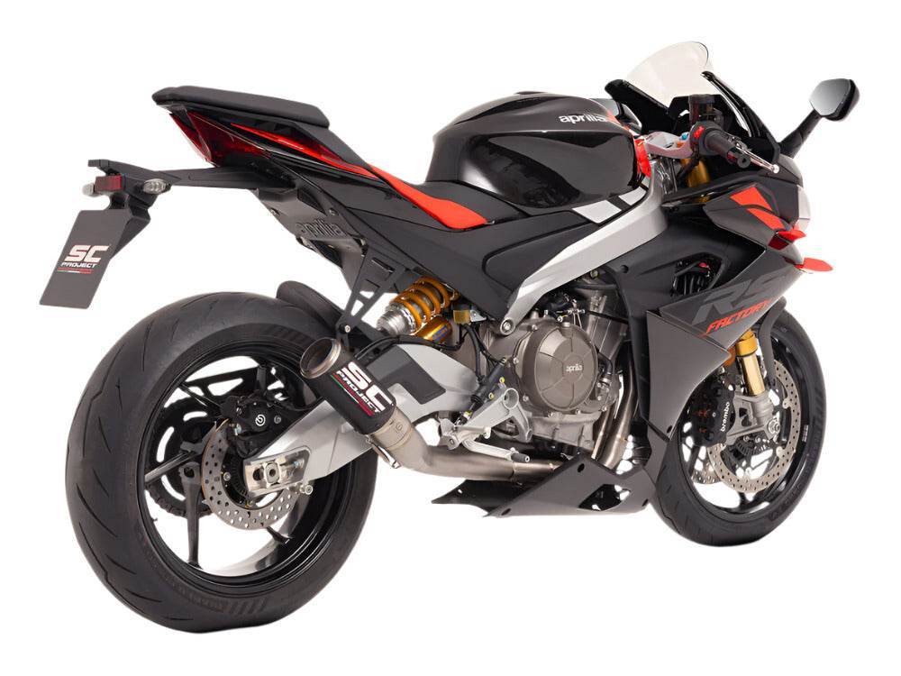 SC Project 2-1 CR-T Carbon Full System Aprilia Tuono 660 2025 - Motorcycle Performance Store