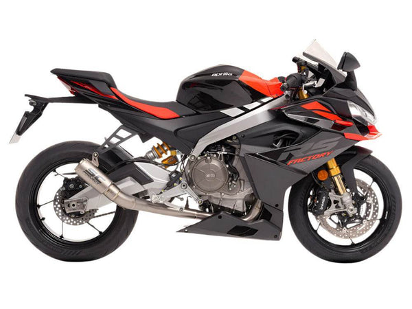 SC Project 2-1 CR-T Titanium Full System Aprilia Tuono 660 2025 - Motorcycle Performance Store