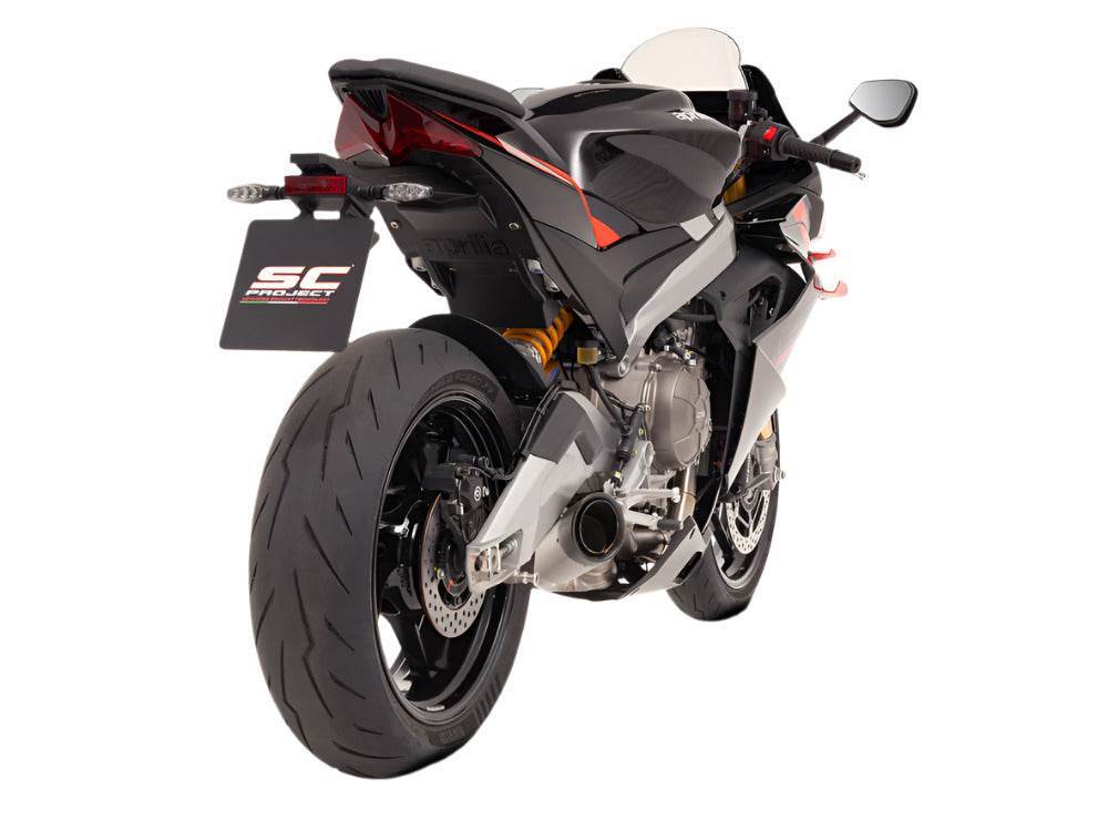 SC Project 2-1 S1 Titanium Full System Aprilia Tuono 660 2025 - Motorcycle Performance Store