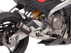 SC Project 2-1 CR-T Carbon Stoneguard Exhaust System Aprilia RS660 2025