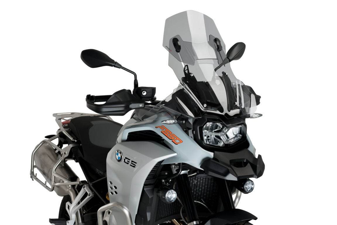 PUIG Adjustable Touring Racing Screen BMW F850GS (Adventure) 2018-24 - Motorcycle Performance Store
