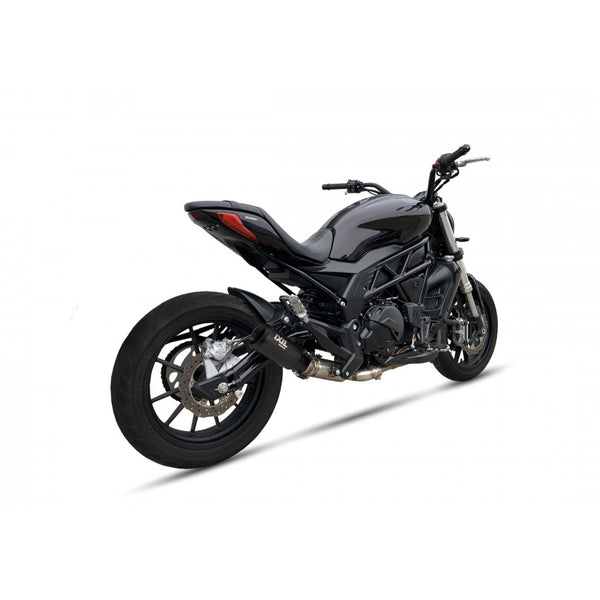 IXIL Race Xtrem Black Silencer with link pipe and removable dB killer for Benelli BN502C 2019–2021_1