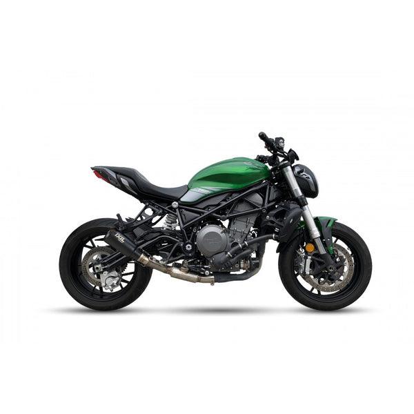 IXIL Race Xtrem Black Silencer with link pipe and removable dB killer for Benelli BN752S 2019–2021