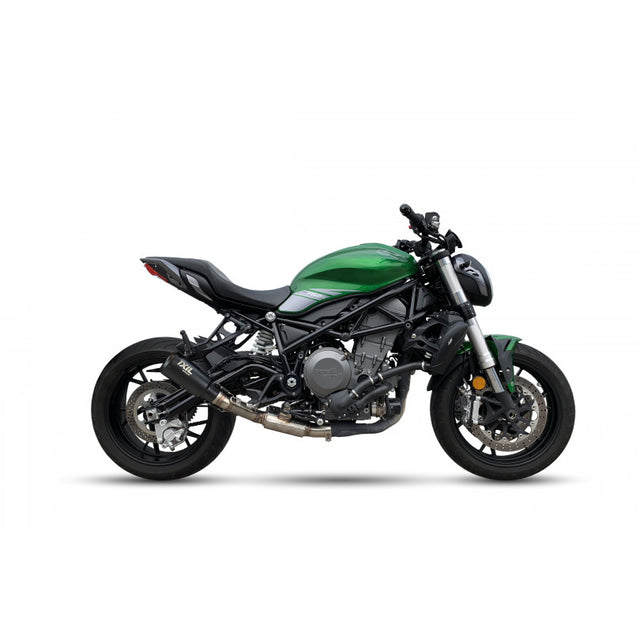 IXIL Race Xtrem Black Silencer with link pipe and removable dB killer for Benelli BN752S 2019–2021
