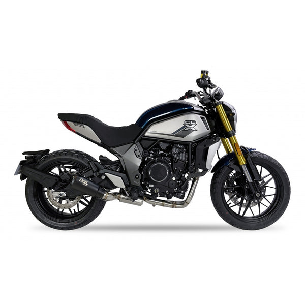 IXIL Race Xtrem Black full exhaust system for CF Moto 700 CL-X Heritage, Sport and Adventure models