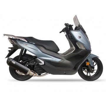 IXIL Hexoval Xtrem Black Full System for Voge SR1 GT in Black painted Stainless Steel