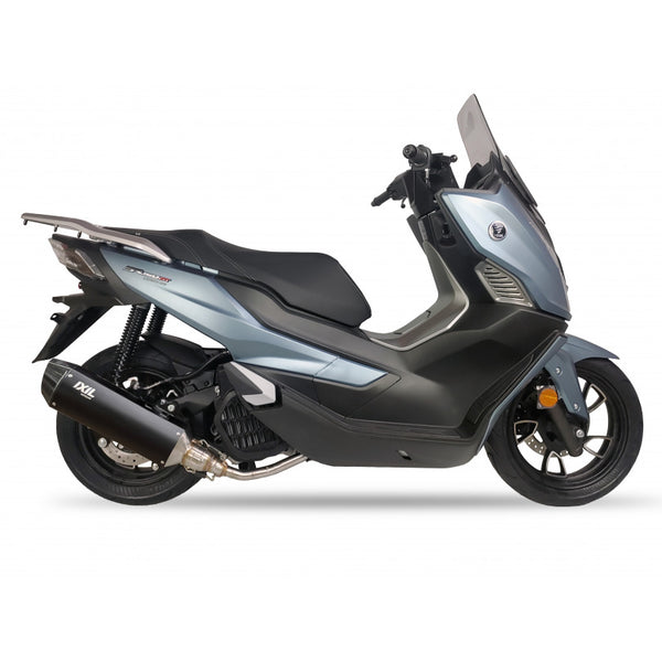 IXIL Hexoval Xtrem Black Full System for Voge SR1 GT in Black painted Stainless Steel