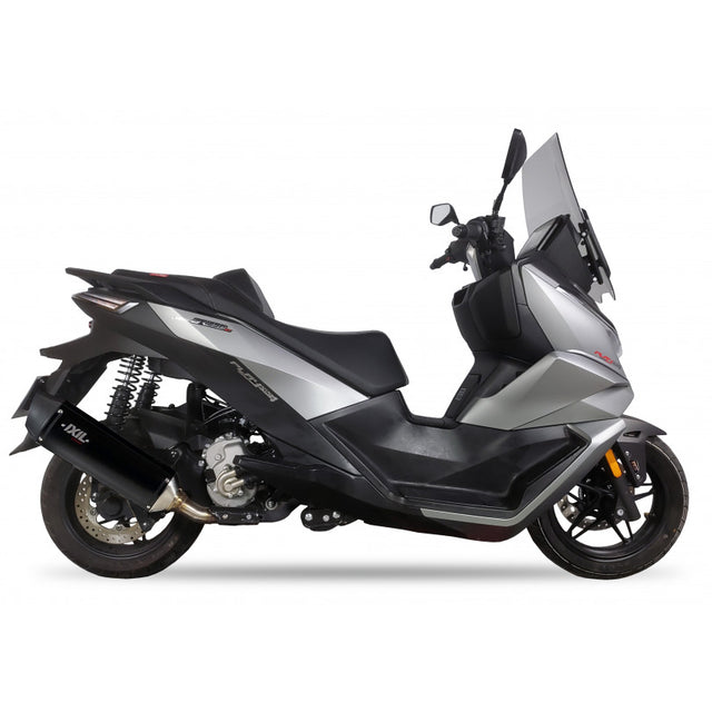 IXIL Hexoval Xtrem Black Silencer for Voge SR3 in Black Stainless Steel