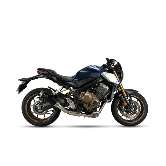 IXIL Sport Xtrem Black Full System for Honda CB650R in Black painted Inox AISI304