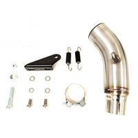 IXIL Race Xtrem Black slip-on silencer with removable dB killer for Suzuki GSR750 2011–2016