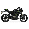 IXIL Race Xtrem Black Silencer for QJ Motor SRK 125 S and SRK 125 R