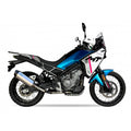 IXIL Hexoval Xtrem Evolution Silencer for CF Moto 450 MT in Matt polished Inox AISI304