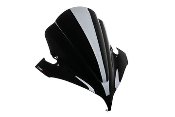 Puig Black Racing Screen for Yamaha FZ6 Fazer 2004-08, 3 mm acrylic motorcycle windscreen