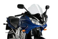 Puig Clear Racing Screen for Yamaha FZ6 Fazer 2004-08, 3 mm acrylic motorcycle windscreen