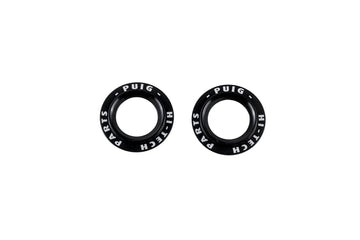 Puig 20025N Black Aluminium Rings