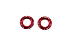 Puig 20025R Red Aluminium Rings