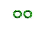 Puig 20025V Green Aluminium Rings