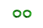Puig 20271V Green Coloured Aluminium Rings 