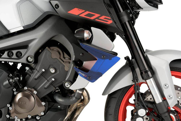 Puig Downforce Naked Spoilers Yamaha MT-09 (SP) 2017-20 - Motorcycle Performance Store