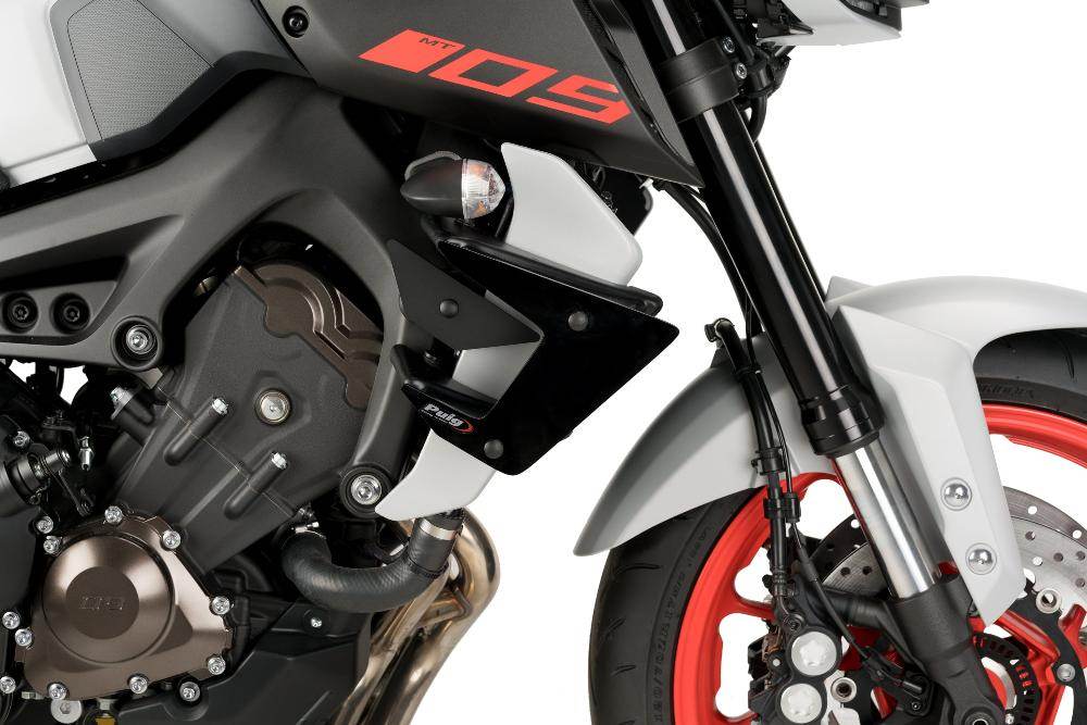 Puig Downforce Naked Spoilers Yamaha MT-09 (SP) 2017-20 - Motorcycle Performance Store