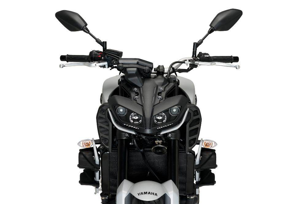 Puig Downforce Naked Spoilers Yamaha MT-09 (SP) 2017-20 - Motorcycle Performance Store
