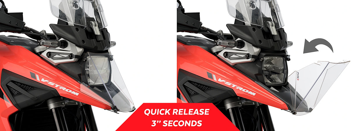 Puig Headlight Protector Suzuki DL1050 Xt V-Strom 2020-26 image 7