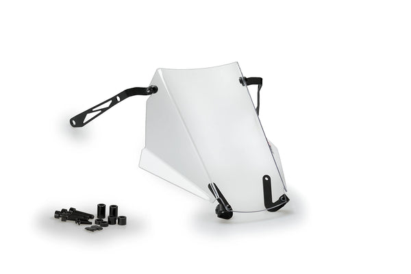 Puig headlight protector Suzuki DL1050 V-Strom 2020-2026 clear polycarbonate headlight guard