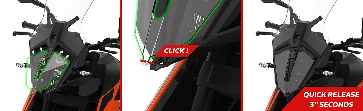 Puig Headlight Protector KTM 890 (Adventure) 2021-22 image 3