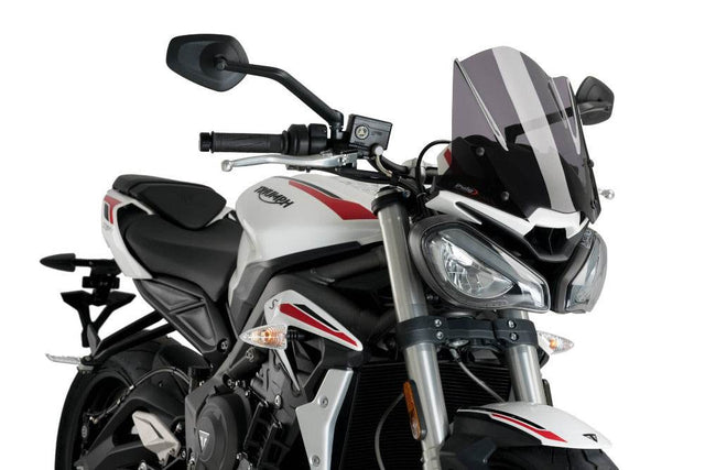 Puig Sport Screen Screen Triumph Street Triple 765R / RS 2020-22 - Motorcycle Performance Store