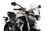 Puig Sport Screen Screen Triumph Street Triple 765R / RS 2020-22 - Motorcycle Performance Store