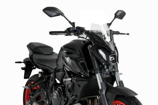 Puig Clear New Generation Sport Screen for the Yamaha MT-07 - Motorcycle Performance Store