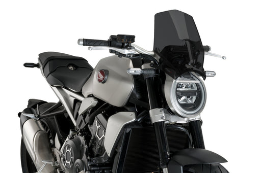 20862F Puig Dark Smoke Sport Screen Honda CB1000R 2021-2023