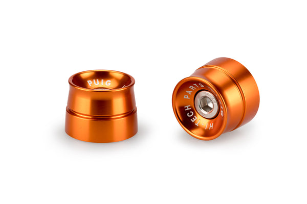 Puig Orange Speed billet aluminium bar ends anodised colour options