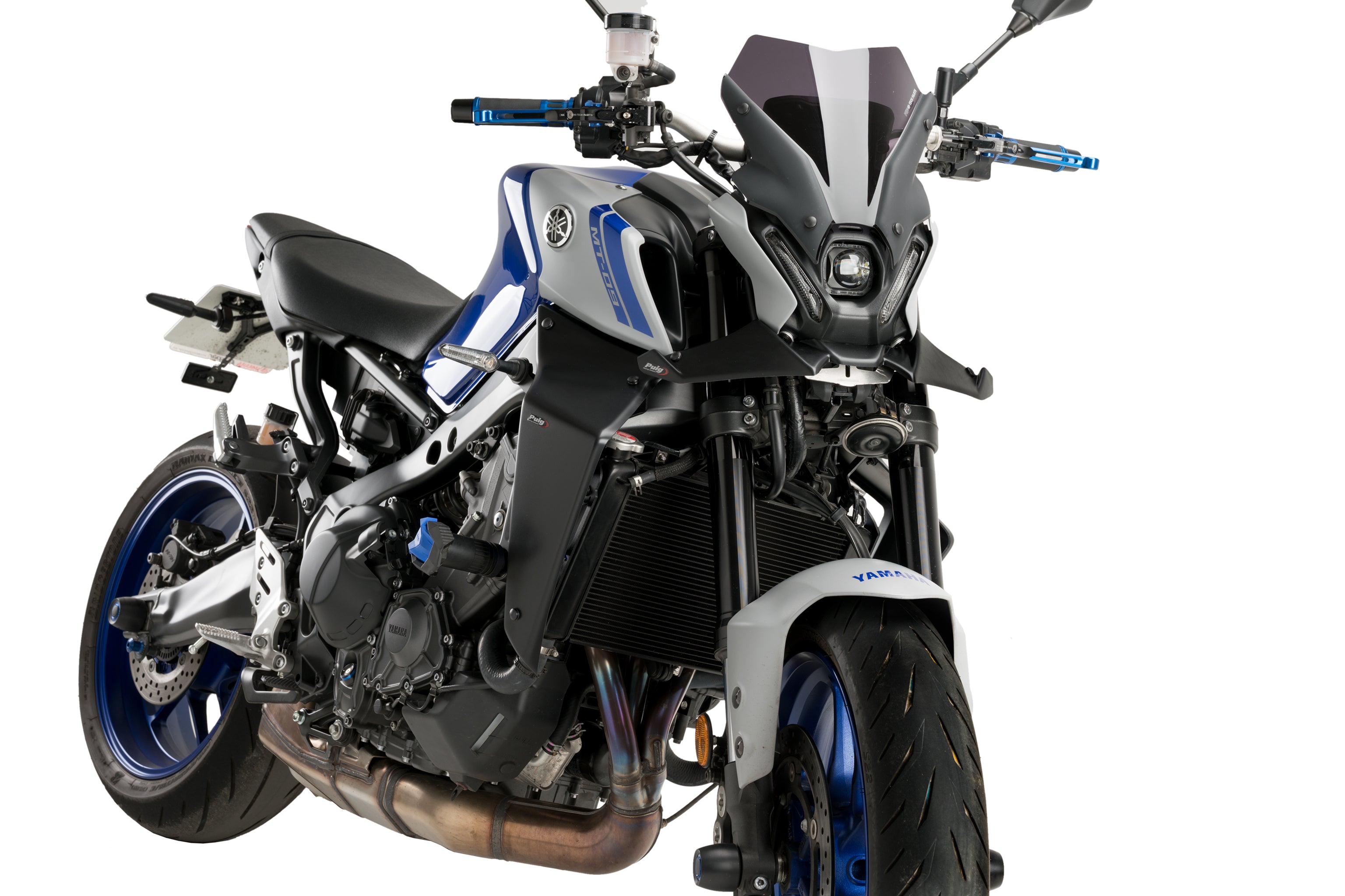 Spoilers frontales de downforce naked Puig Yamaha MT-09 (SP) 2021-23