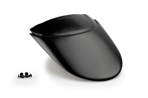 Puig rear fender extension fitted to Yamaha MT-09 SP 2021–2026 matt black rear mudguard extender