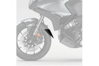Puig front fender extension fitted to Honda NT1100 2022–2024 black mudguard extender protection_1