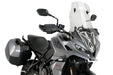 Puig Light Smoke Touring Screen with Visor for the Triumph Tiger Sport 660 - Motorcycle Performance Store