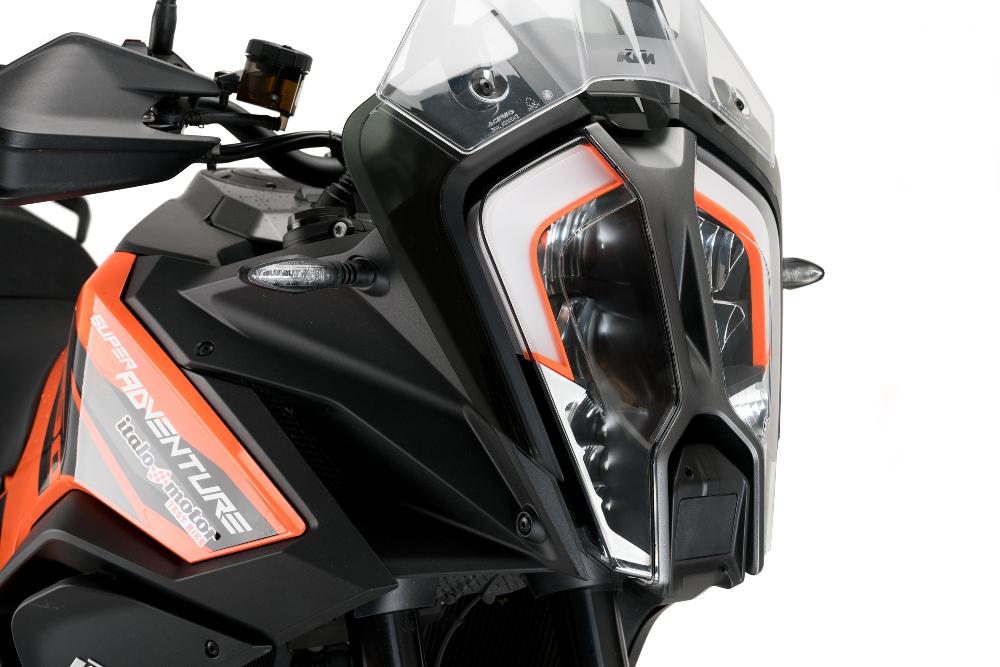 Puig Headlight Protector for the KTM 1290 Super Adventure R/S 2021-24 - Motorcycle Performance Store_2