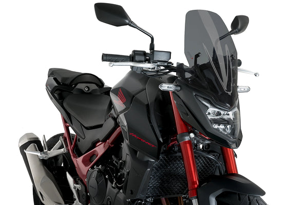 Puig Touring Screen for Honda CB750 Hornet in Dark Smoke