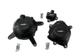 Puig Engine Protective Covers for Yamaha YZF-R3 in Matt Black