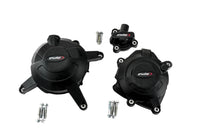 Puig Engine Protective Covers for Yamaha YZF-R3 in Matt Black