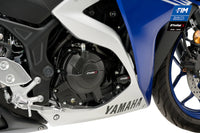 Puig Engine Protective Covers for Yamaha YZF-R3 in Matt Black