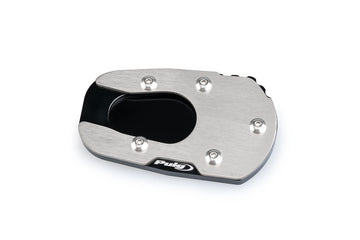 Puig Kickstand Extension for Suzuki GSX-S950 2022-23, stainless steel and machined aluminium motorcycle side stand enlarger