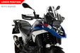 Puig Clear Sport Screen BMW R1300GS with radar fitted