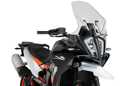 Puig Touring Screen KTM 890 SMT 2023-24 - Motorcycle Performance Store 