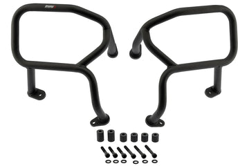 Puig Lower Engine Guards for BMW R1300GS 2023-26 with 25mm steel tube construction, fitting kit and mounting hardware