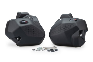 Pair of Puig Engine Protective Covers to install on a BMW R1300GS