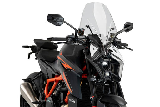 Puig Clear Touring Screen on the KTM 1390 Superduke R